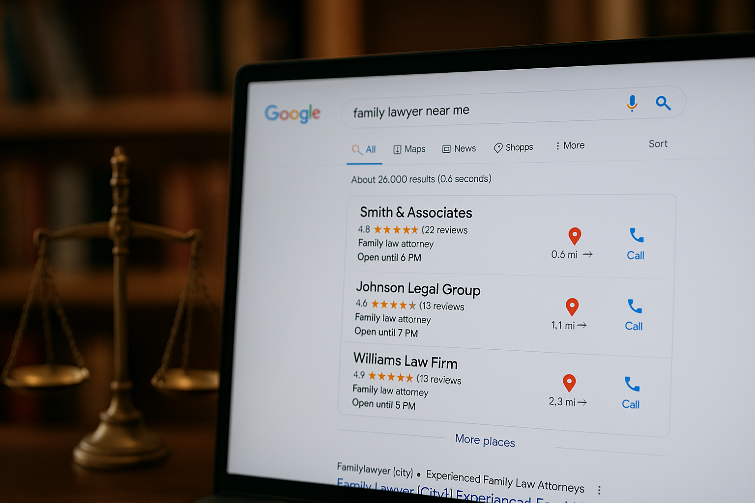 Local SEO Service for Attorneys